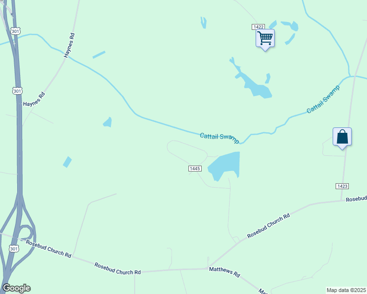 map of restaurants, bars, coffee shops, grocery stores, and more near 4834 Lakeview Road in Elm City