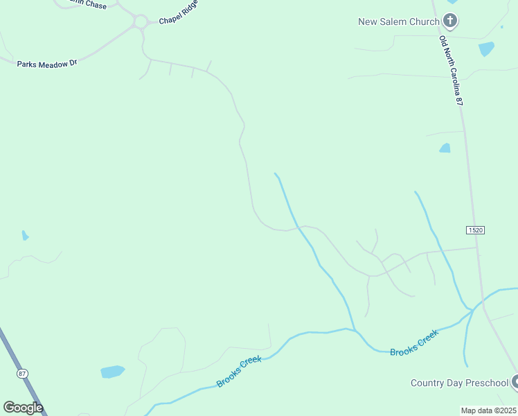 map of restaurants, bars, coffee shops, grocery stores, and more near 916 The Parks Drive in Pittsboro