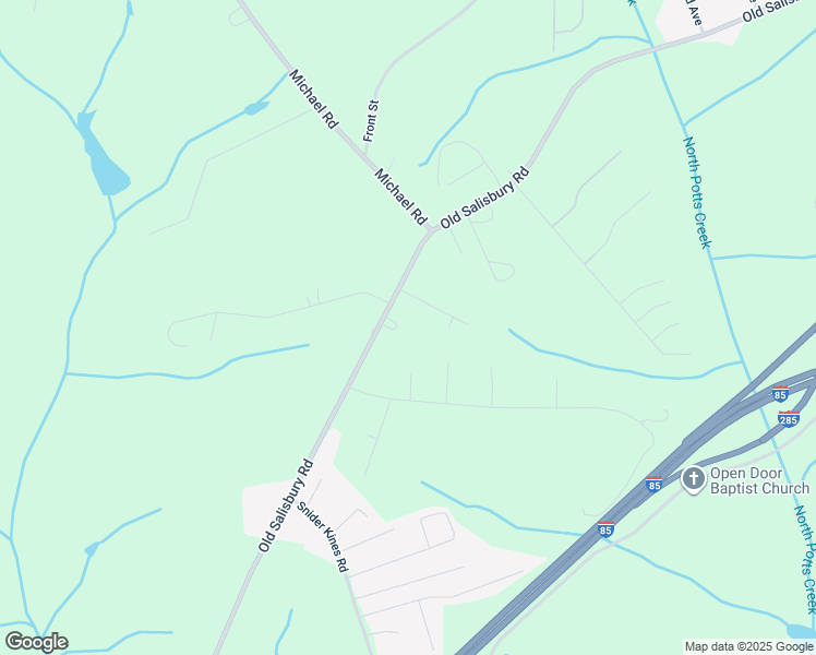 map of restaurants, bars, coffee shops, grocery stores, and more near Old Salisbury Road in Lexington