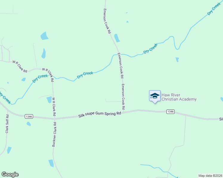 map of restaurants, bars, coffee shops, grocery stores, and more near 181 Emerson Cook Road in Pittsboro