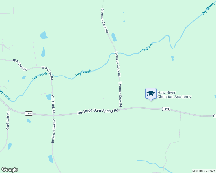 map of restaurants, bars, coffee shops, grocery stores, and more near 181 Emerson Cook Road in Pittsboro