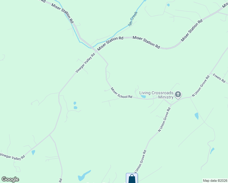 map of restaurants, bars, coffee shops, grocery stores, and more near 3113 Miser School Road in Friendsville