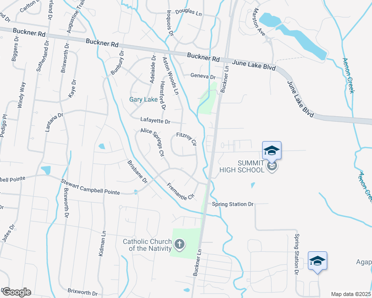 map of restaurants, bars, coffee shops, grocery stores, and more near 3002 Fitzroy Court in Spring Hill