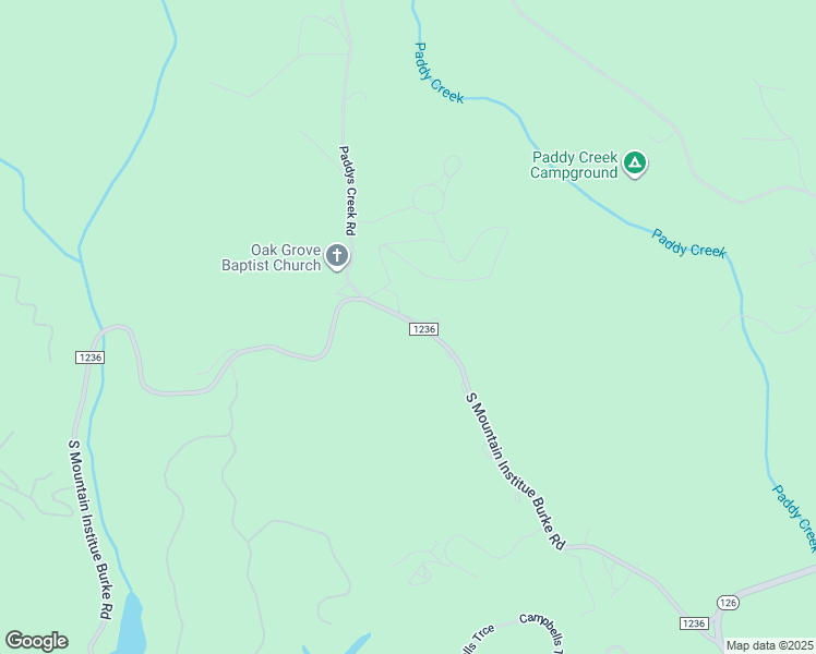 map of restaurants, bars, coffee shops, grocery stores, and more near 7677-7899 South Mountain Institute Road in Nebo