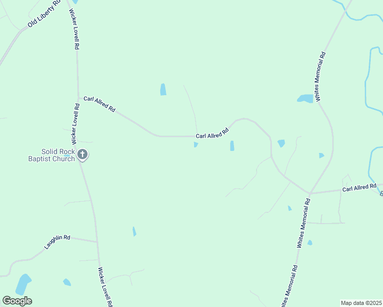 map of restaurants, bars, coffee shops, grocery stores, and more near 2210 Carl Allred Road in Franklinville