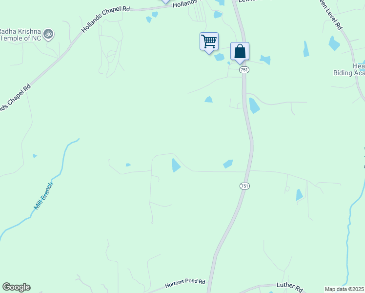 map of restaurants, bars, coffee shops, grocery stores, and more near 350 Highland Road in Apex