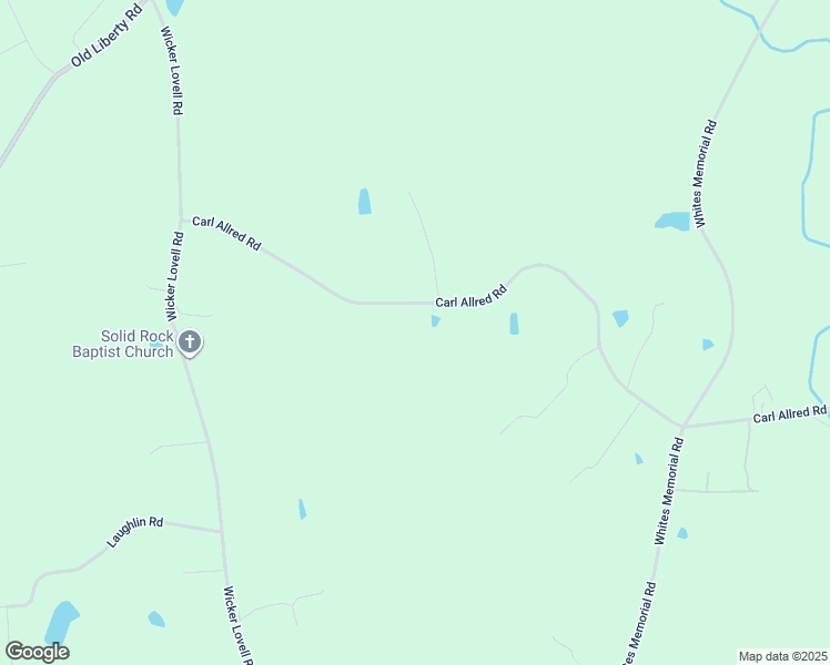 map of restaurants, bars, coffee shops, grocery stores, and more near 2210 Carl Allred Road in Franklinville