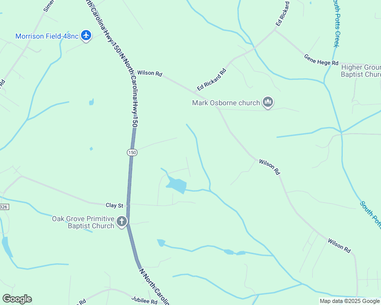 map of restaurants, bars, coffee shops, grocery stores, and more near 107 Split Oak Ln in Linwood