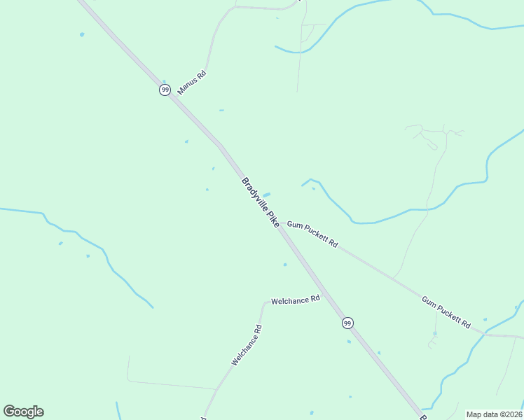 map of restaurants, bars, coffee shops, grocery stores, and more near 7402 Bradyville Pike in Murfreesboro