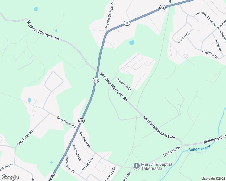 map of restaurants, bars, coffee shops, grocery stores, and more near 722 Janes Road in Maryville