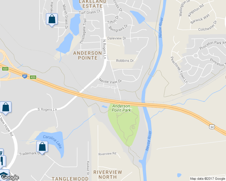 map of restaurants, bars, coffee shops, grocery stores, and more near 341 Gilman Lane in Raleigh