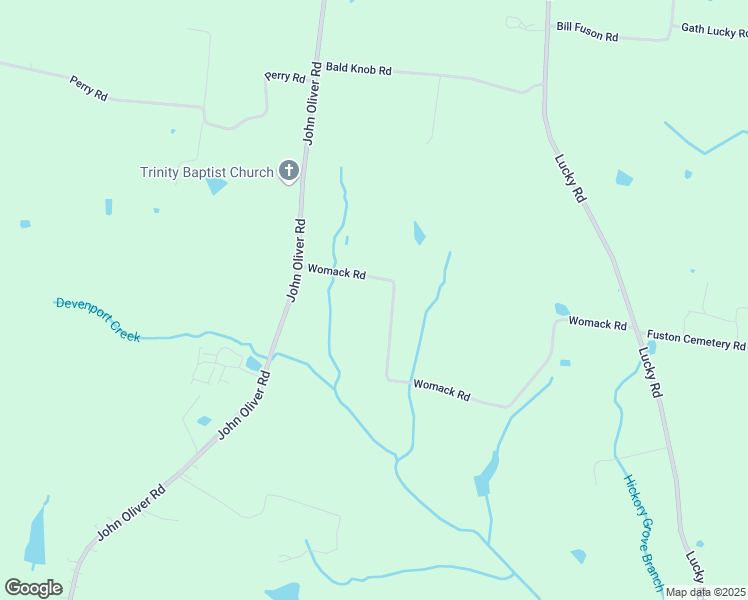map of restaurants, bars, coffee shops, grocery stores, and more near 961 Womack Road in McMinnville