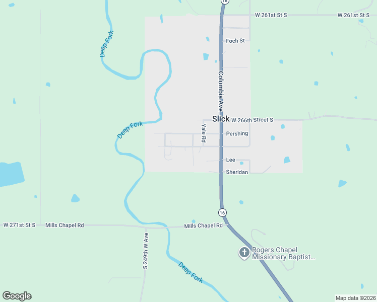 map of restaurants, bars, coffee shops, grocery stores, and more near 306 Jackson Street in Sapulpa