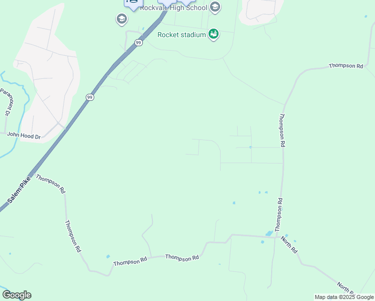 map of restaurants, bars, coffee shops, grocery stores, and more near 1126 Ruark Lane in Murfreesboro