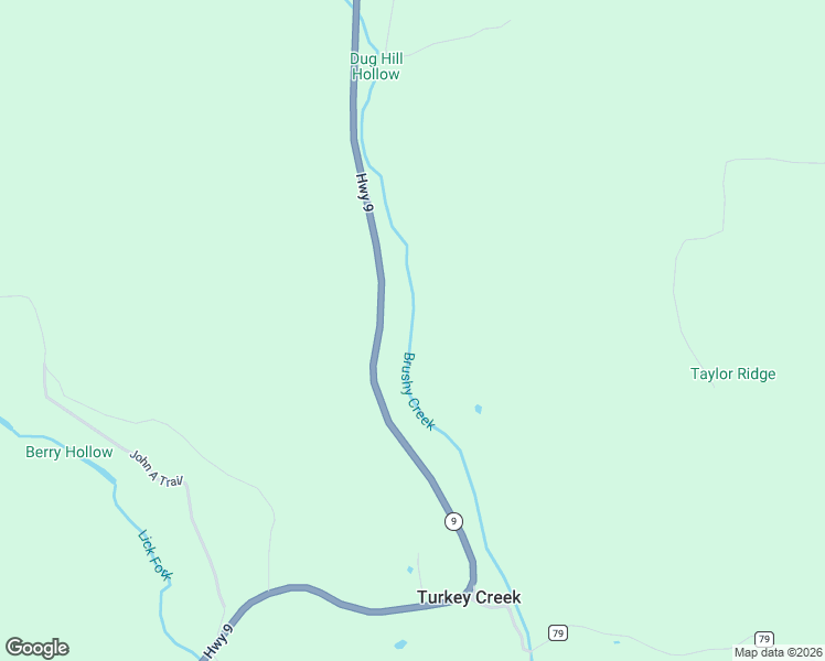 map of restaurants, bars, coffee shops, grocery stores, and more near 7095 Arkansas 9 in Mountain View