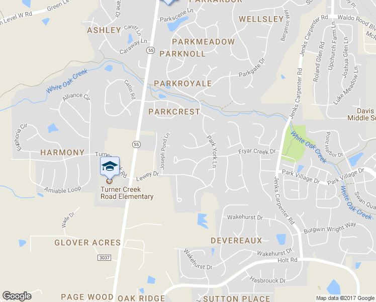 map of restaurants, bars, coffee shops, grocery stores, and more near 205 Downing Forest Place in Cary
