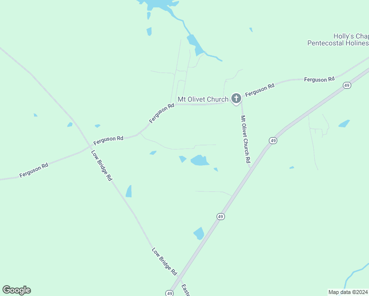 map of restaurants, bars, coffee shops, grocery stores, and more near 7244 Ferguson Road in Liberty
