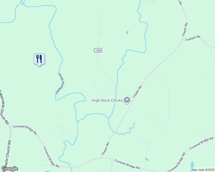 map of restaurants, bars, coffee shops, grocery stores, and more near 1283 Indian Creek Drive in Trinity