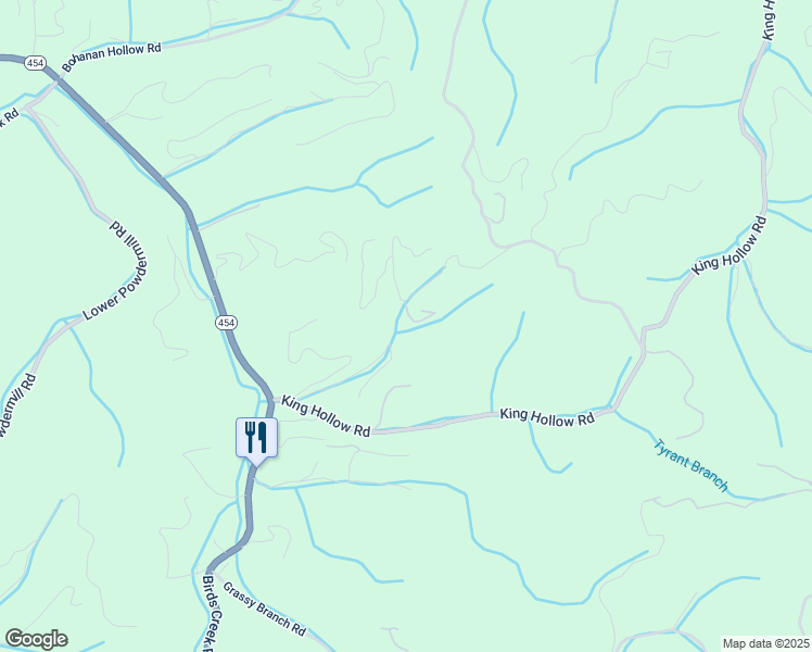 map of restaurants, bars, coffee shops, grocery stores, and more near 2335 Breezy Road in Sevierville