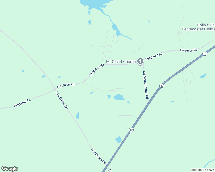 map of restaurants, bars, coffee shops, grocery stores, and more near 7244 Ferguson Road in Liberty