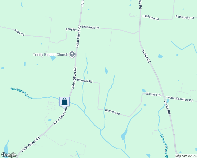 map of restaurants, bars, coffee shops, grocery stores, and more near 988 Womack Road in McMinnville