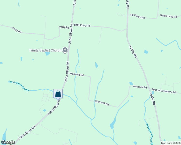 map of restaurants, bars, coffee shops, grocery stores, and more near 988 Womack Road in McMinnville