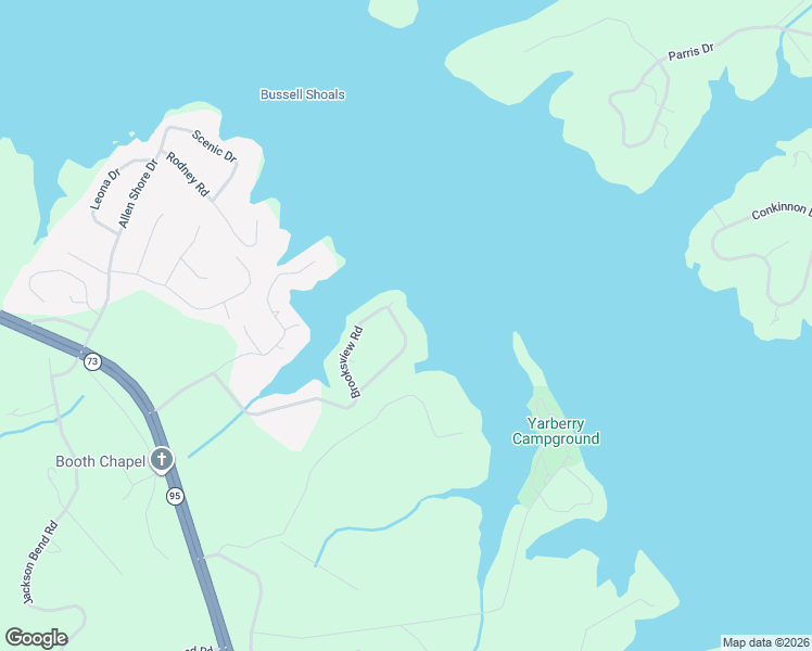 map of restaurants, bars, coffee shops, grocery stores, and more near 4080 Brooksview Road in Lenoir City