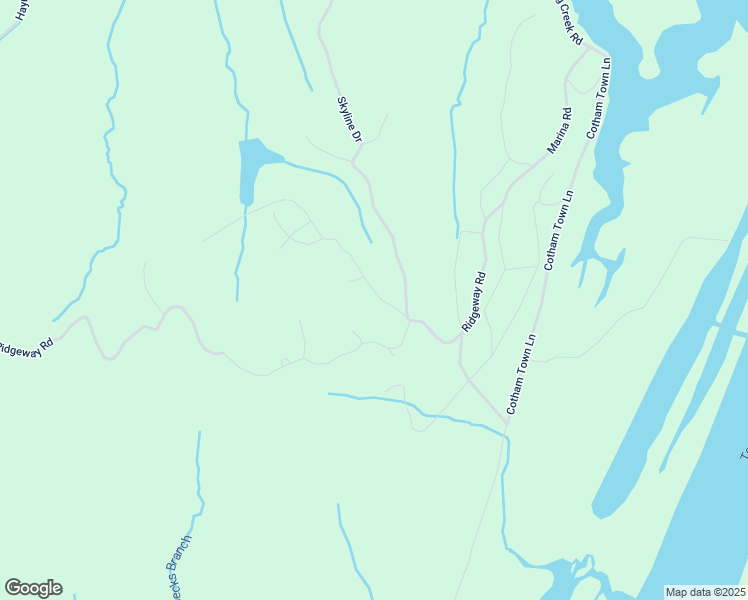 map of restaurants, bars, coffee shops, grocery stores, and more near 85 Pine Ridge Road in Sugar Tree
