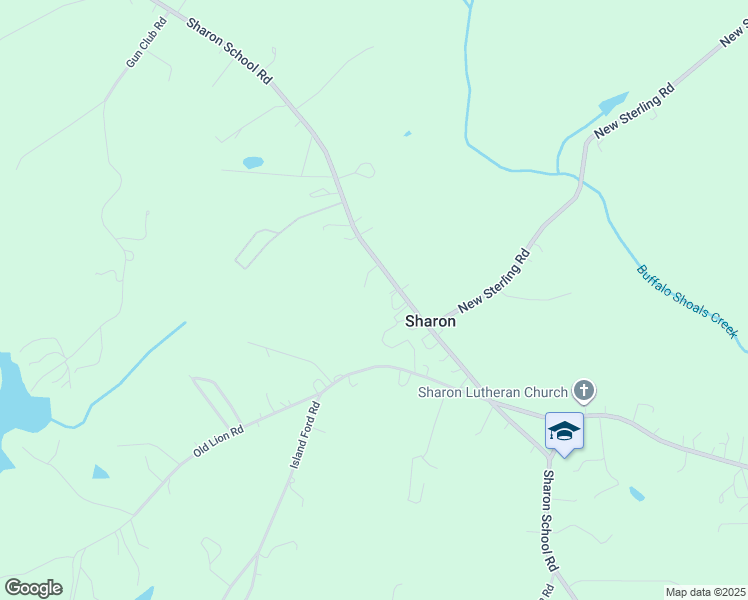 map of restaurants, bars, coffee shops, grocery stores, and more near 1015 Sharon School Road in Statesville