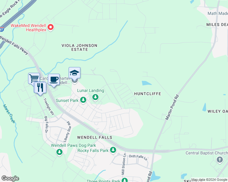 map of restaurants, bars, coffee shops, grocery stores, and more near 220 Dry Canyon Drive in Eagle Rock