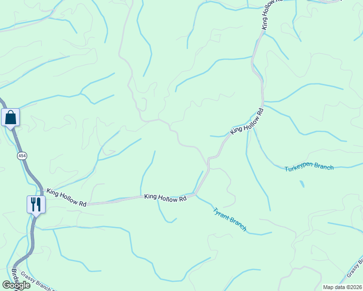 map of restaurants, bars, coffee shops, grocery stores, and more near 3843 Old Mountain Road in Sevierville