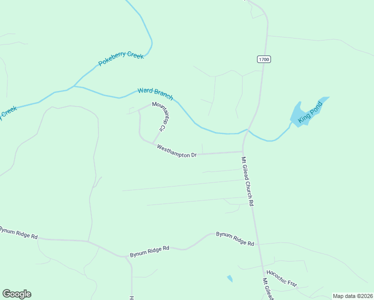 map of restaurants, bars, coffee shops, grocery stores, and more near 274 Westhampton Way in Chapel Hill