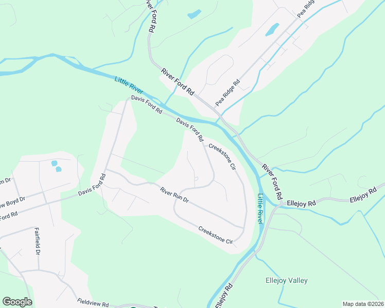 map of restaurants, bars, coffee shops, grocery stores, and more near 3930 Poplar Grove Road in Maryville