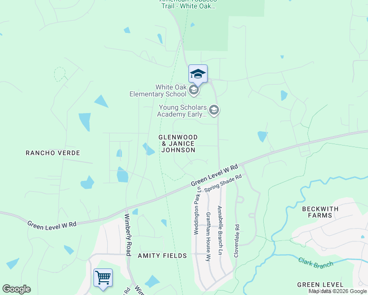 map of restaurants, bars, coffee shops, grocery stores, and more near 4129 Maple Springs Drive in Apex
