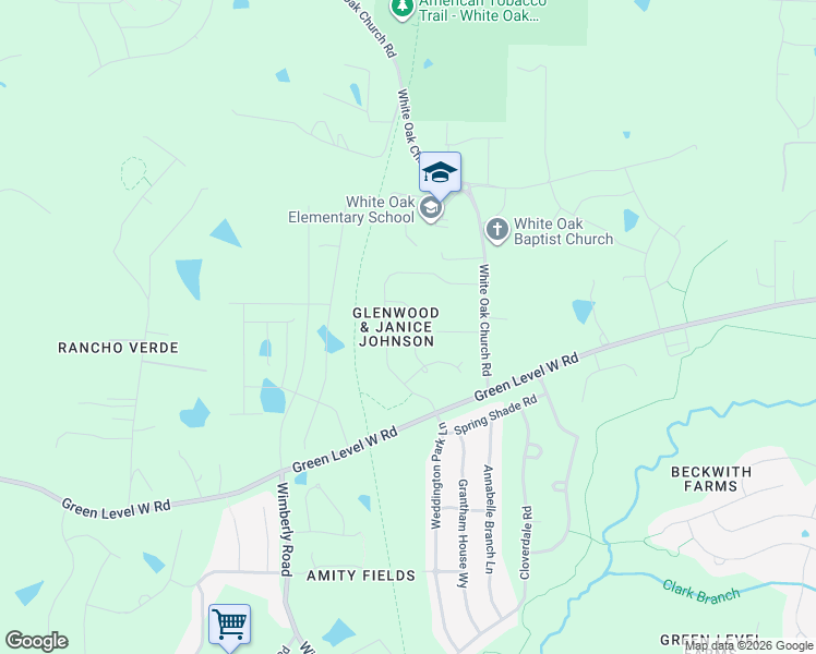map of restaurants, bars, coffee shops, grocery stores, and more near 4524 Plymouth Pines Drive in Apex