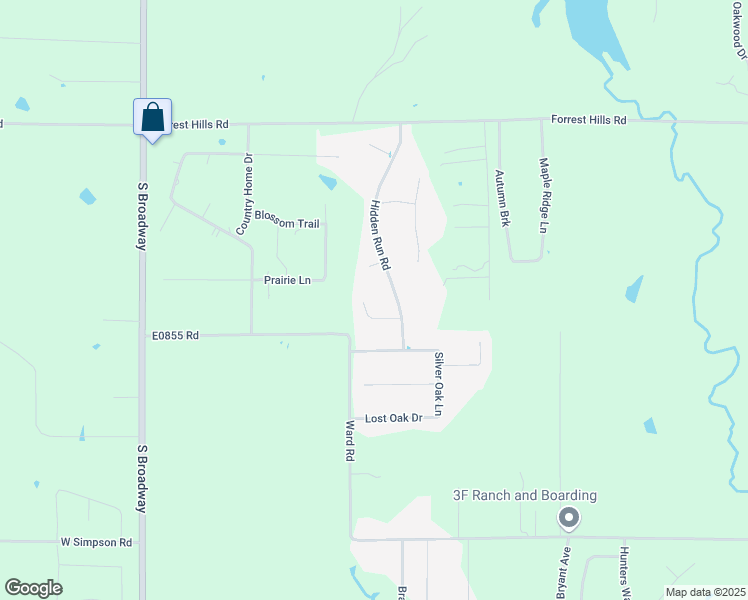 map of restaurants, bars, coffee shops, grocery stores, and more near 871 Walnut Ridge Circle in Guthrie