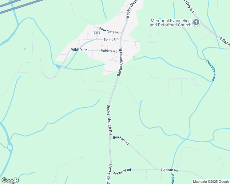 map of restaurants, bars, coffee shops, grocery stores, and more near 1295 Becks Church Road in Lexington