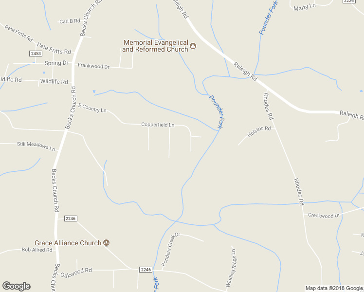 map of restaurants, bars, coffee shops, grocery stores, and more near 558 Copperfield Lane in Lexington