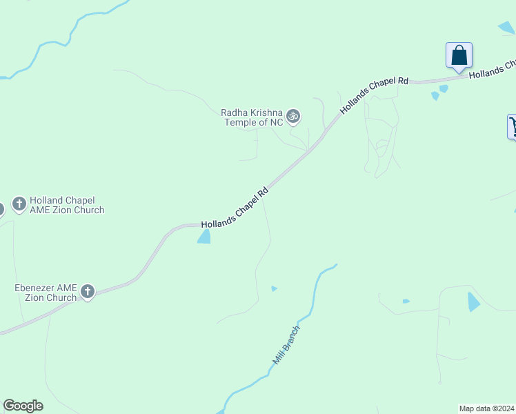 map of restaurants, bars, coffee shops, grocery stores, and more near 1410a Hollands Chapel Road in Apex