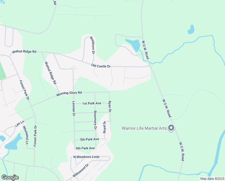 map of restaurants, bars, coffee shops, grocery stores, and more near 2524 Peppertree Ridge Road in Randleman