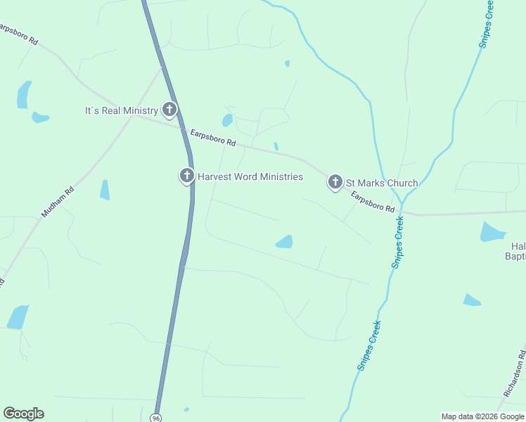 map of restaurants, bars, coffee shops, grocery stores, and more near 115 Greenhouse Street in Zebulon