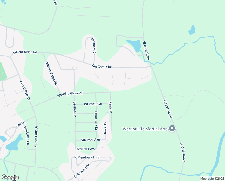 map of restaurants, bars, coffee shops, grocery stores, and more near 2524 Peppertree Ridge Road in Randleman