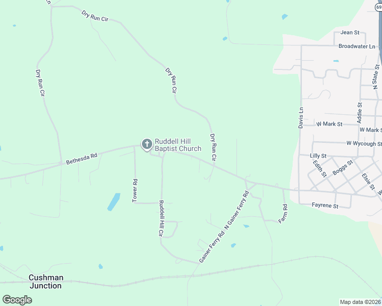 map of restaurants, bars, coffee shops, grocery stores, and more near 700-738 West Ross Street in Batesville