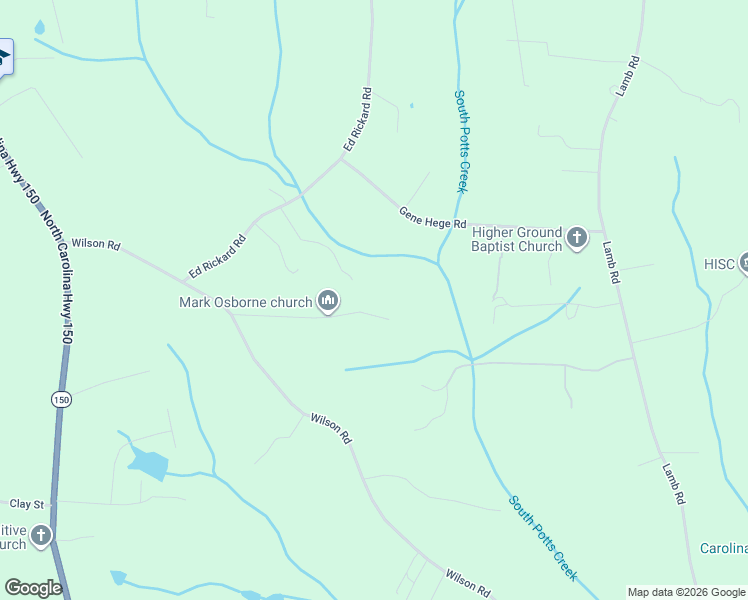 map of restaurants, bars, coffee shops, grocery stores, and more near 449 Tater Bug Drive in Linwood