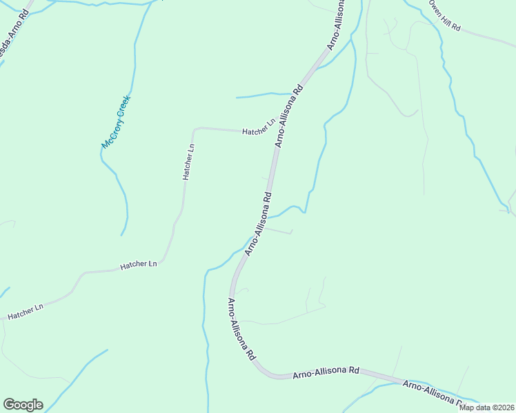 map of restaurants, bars, coffee shops, grocery stores, and more near 6735 Arno-Allisona Road in College Grove