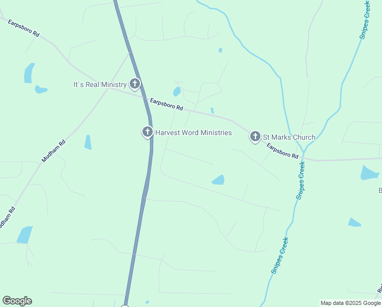 map of restaurants, bars, coffee shops, grocery stores, and more near 79 Greenhouse Street in Zebulon