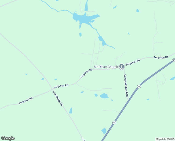 map of restaurants, bars, coffee shops, grocery stores, and more near 7365 Ferguson Road in Liberty