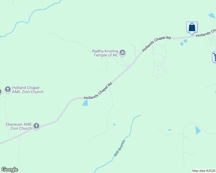 map of restaurants, bars, coffee shops, grocery stores, and more near 1410a Hollands Chapel Road in Apex