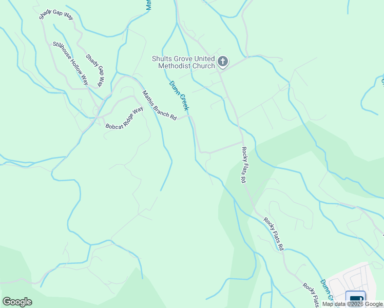 map of restaurants, bars, coffee shops, grocery stores, and more near 5250 Mathis Branch Road in Cosby