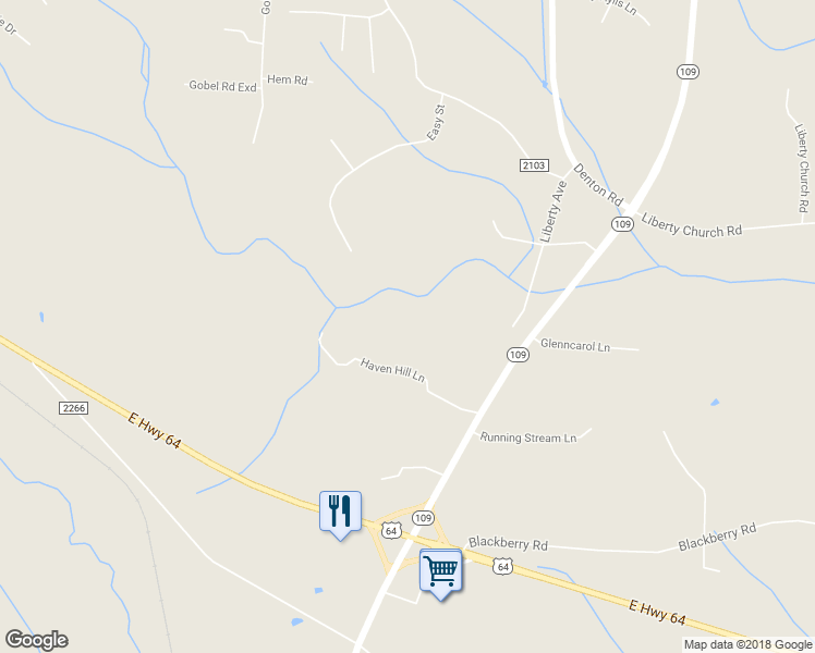 map of restaurants, bars, coffee shops, grocery stores, and more near 298 Haven Hill Lane in Thomasville